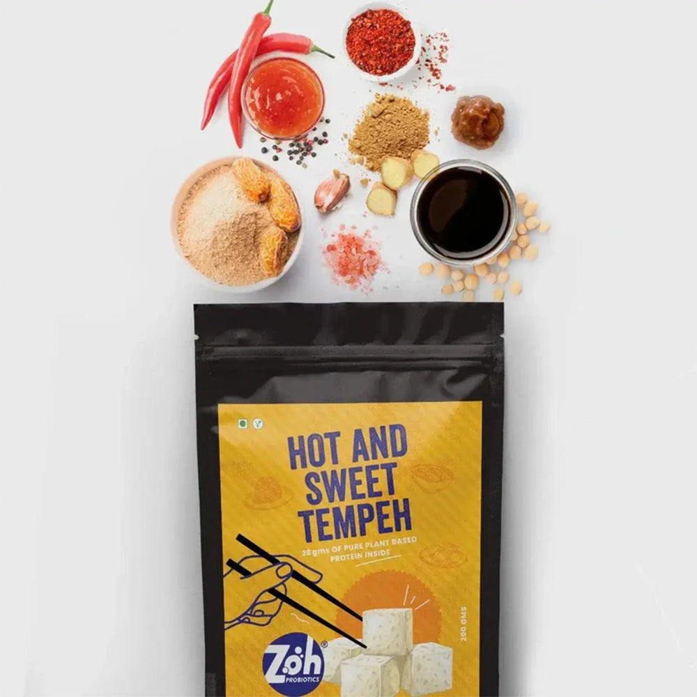 Vegan Hot and Sweet Tempeh