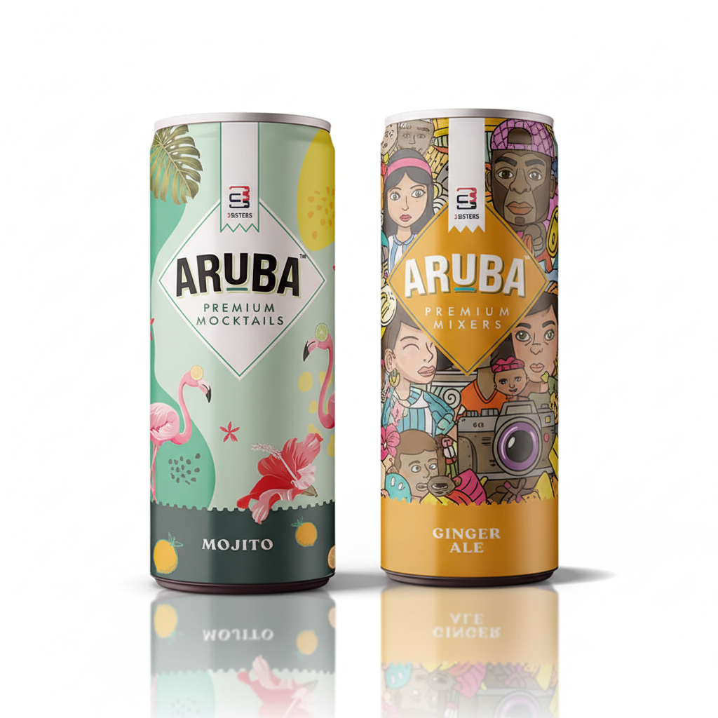 Aruba Premium Twin Pack (Mojito + Ginger Ale)