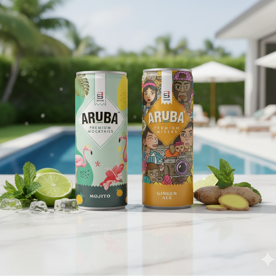 Aruba Premium Twin Pack (Mojito + Ginger Ale)