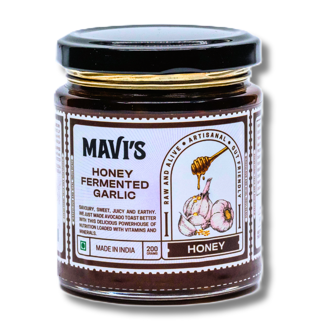 Honey Fermented Garlic