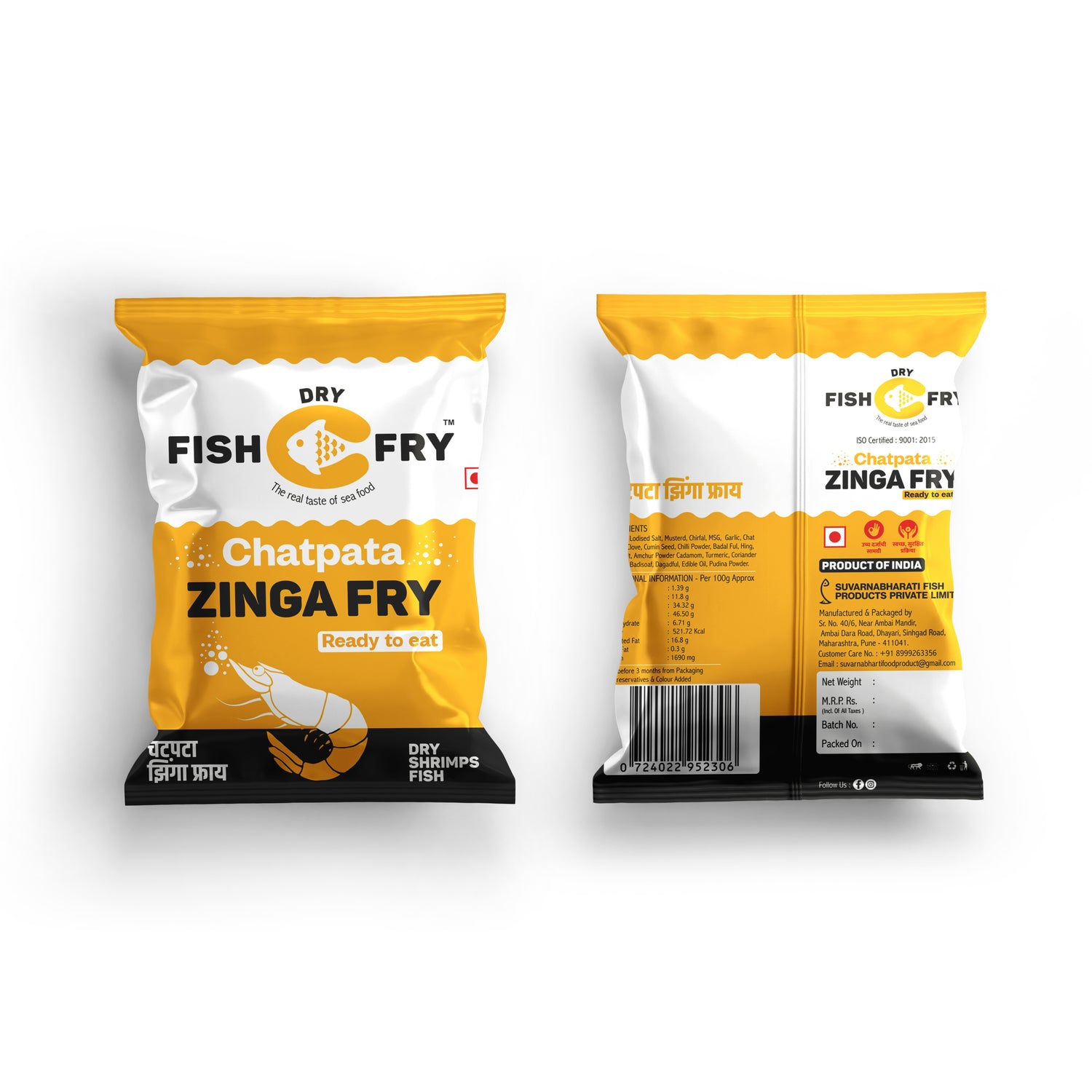 Chatpata Zinga Fry