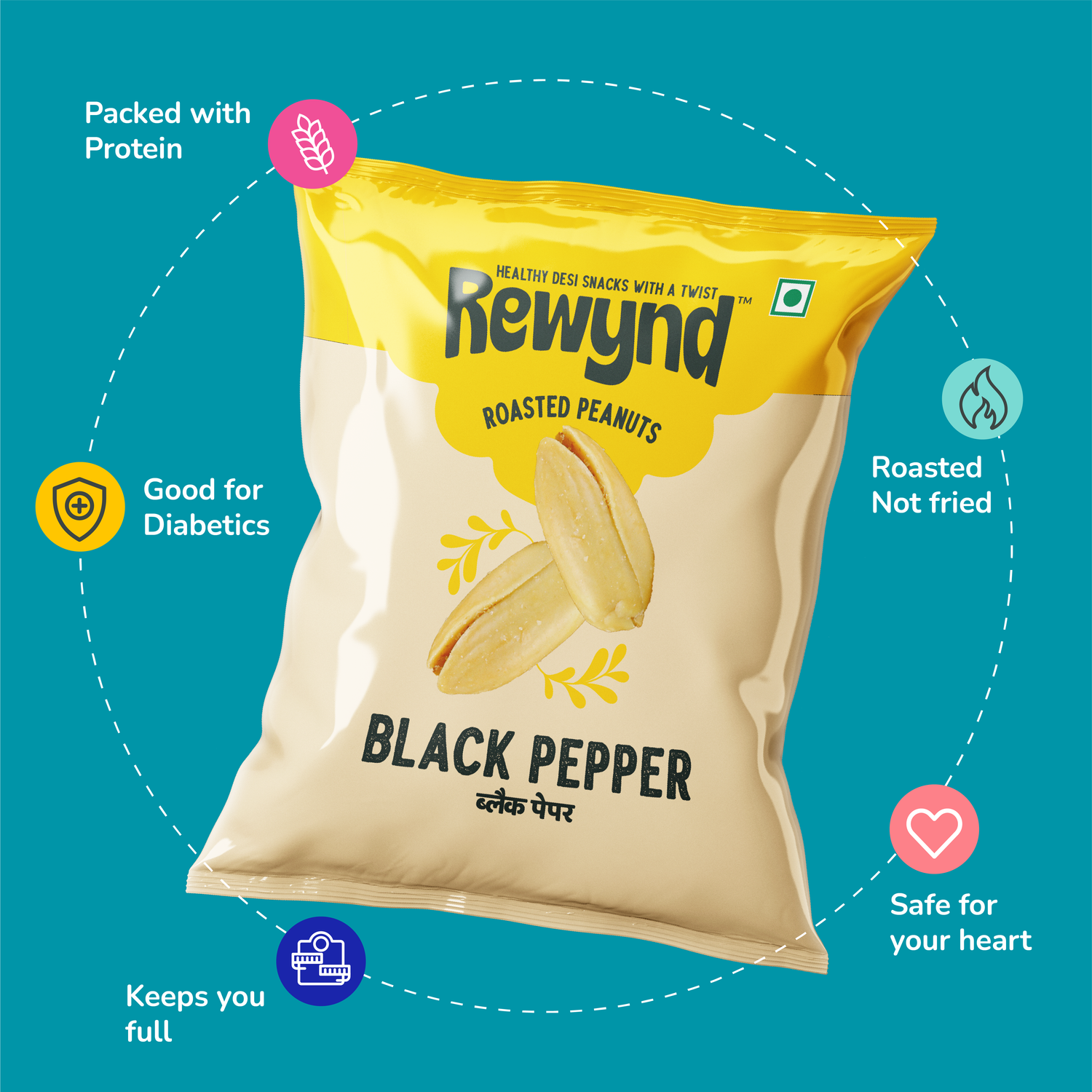 Black Pepper Peanuts