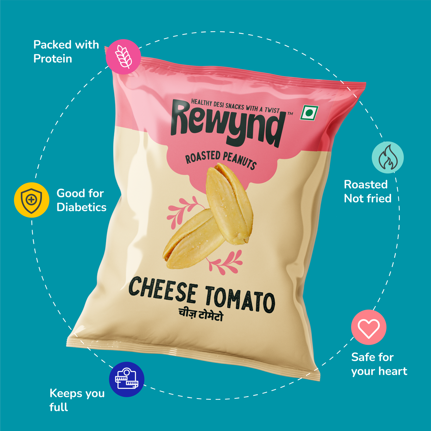 Cheese Tomato Peanuts