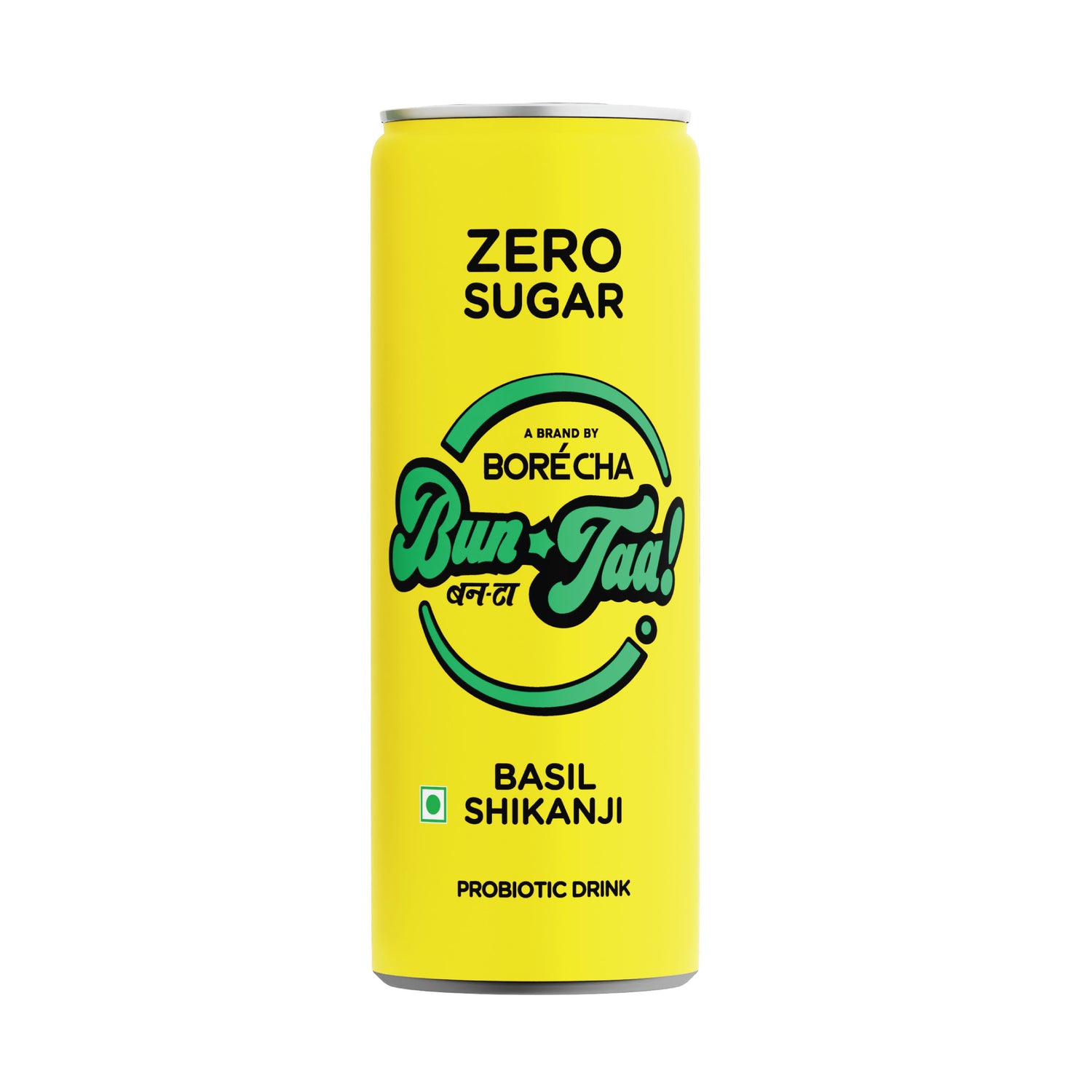 Bun-taa! Basil Shikanji Zero Sugar